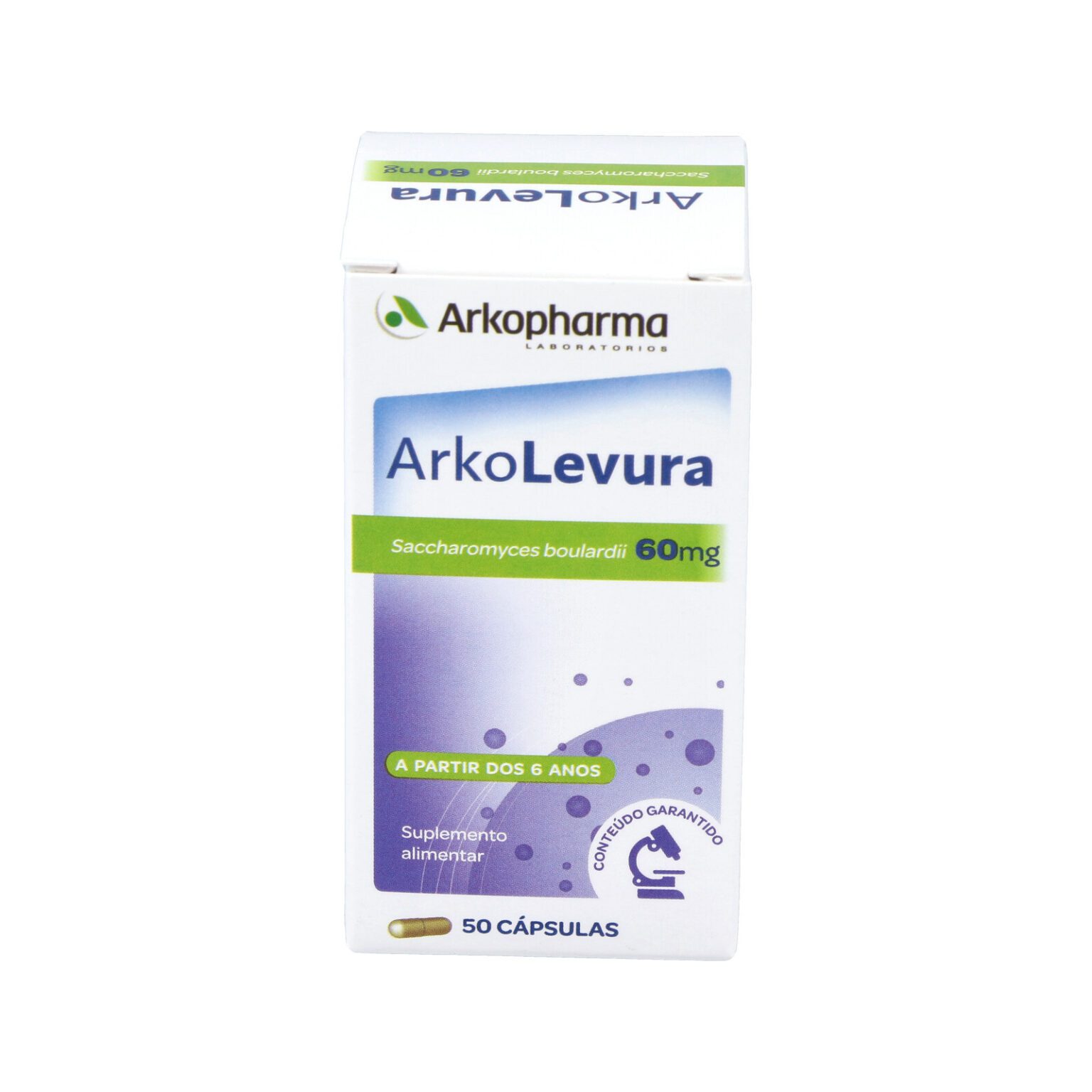 Arkopharma Arkolevura 60mg 50 cápsulas Purabotica