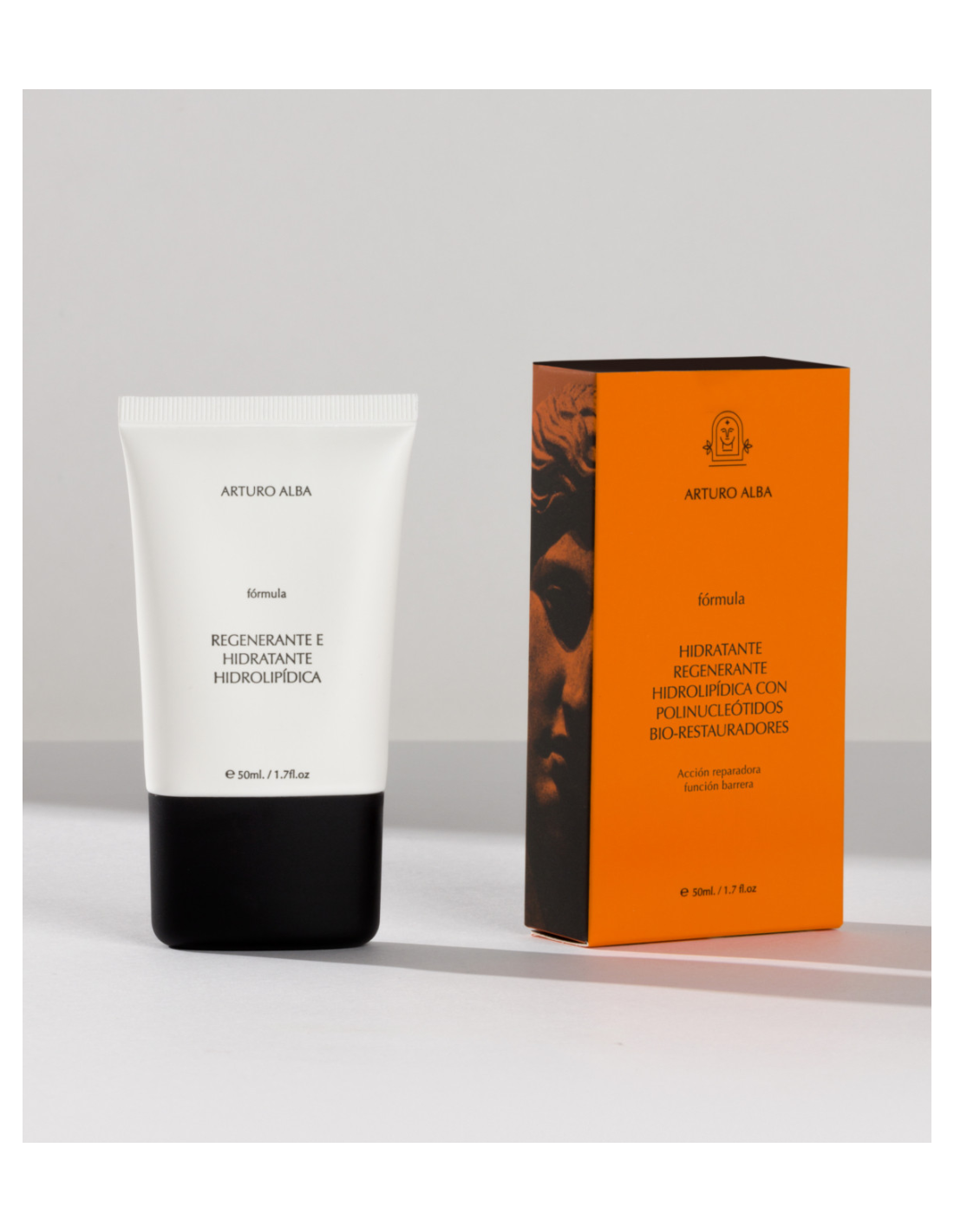 arturo-alba-crema-hidratacion-y-regeneracion-50ml Arturo Alba Hidratación Regenerante Hidrolipídica con Polinucleótidos 50ml - Imagen 1