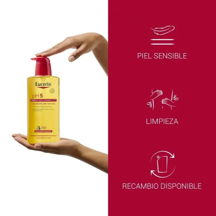 Eucerin pH5 Oleogel de Ducha 400ml - Imagen 1