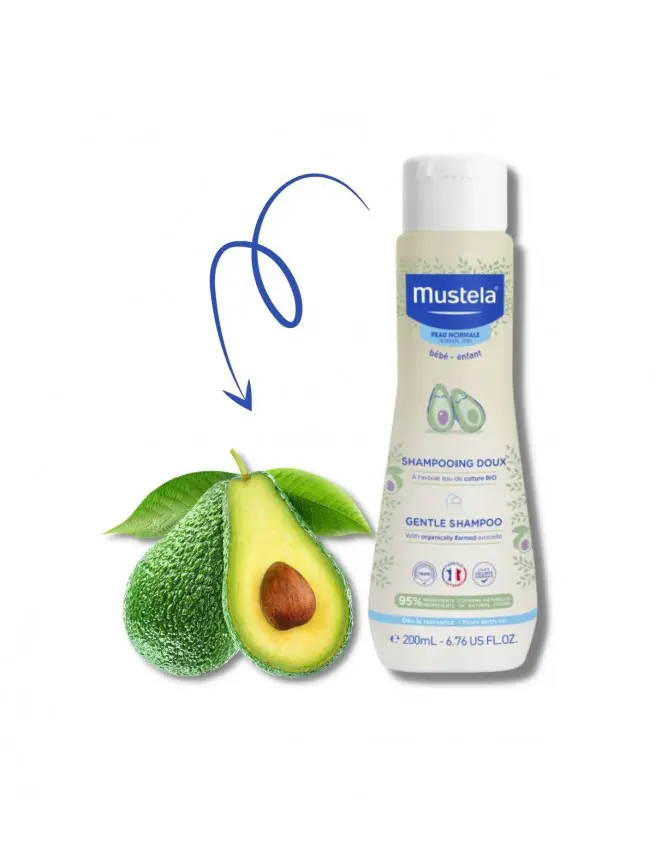 Mustela Champú Bebé Suave 200ml - Imagen 1