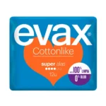 Evax Compresas Cottonlike Super Alas 12 unidades