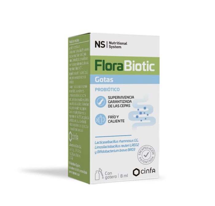 NS Flora Biotic Probiótico Gotas 8ml - Imagen 1