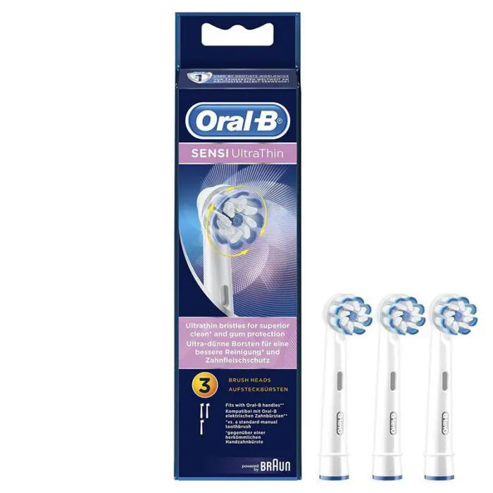 Oral-B Recambio Sensi Ultrathin 3 Cabezales - Imagen 1