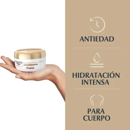 Eucerin Hyaluron Filler Crema Corporal Antienvejecimiento 200ml
