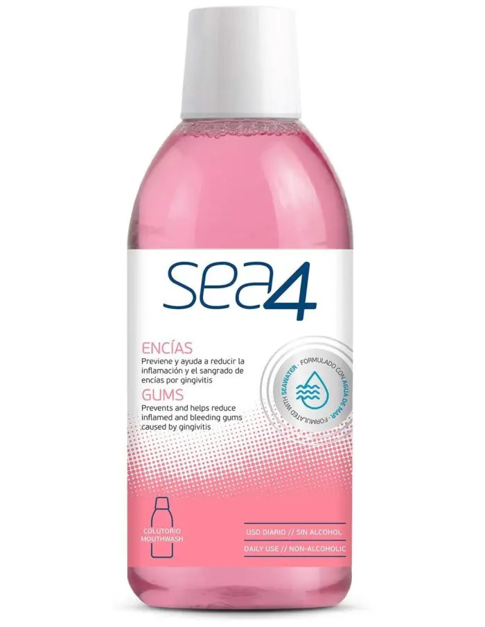 Sea4 Encías Colutorio 500ml - Imagen 1