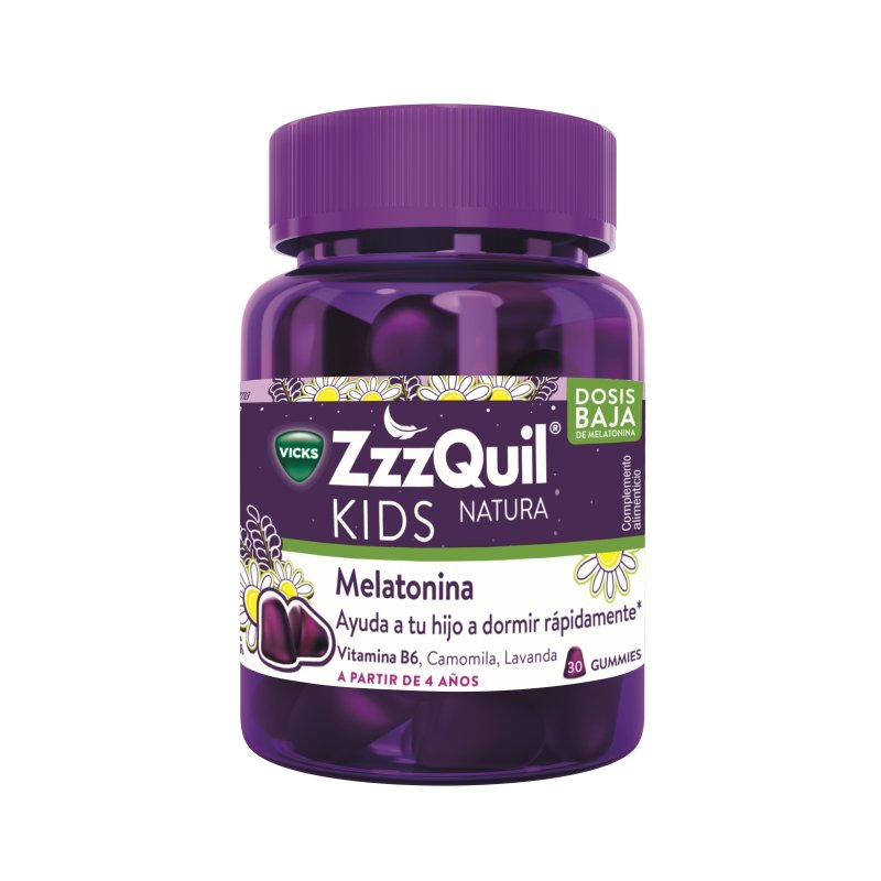 ZzzQuil Natura Melatonina Kids 30 Gominolas Purabotica ZzzQuil Natura Melatonina Kids 30 Gominolas Purabotica