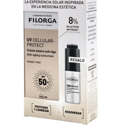 Filorga Pack UV Cellular Protect FPS50+ y Minitalla Serum NCEF Regalo