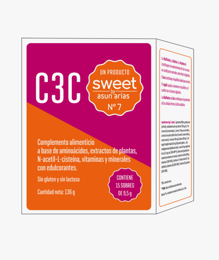 Sweet nº7 C3C Cicatrizante Intestinal 15 Sobres - Imagen 1