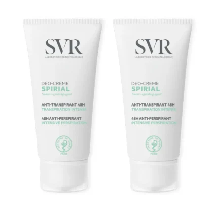 SVR Spirial Deo-Creme Antitranspirante 48h Duplo 2x50ml