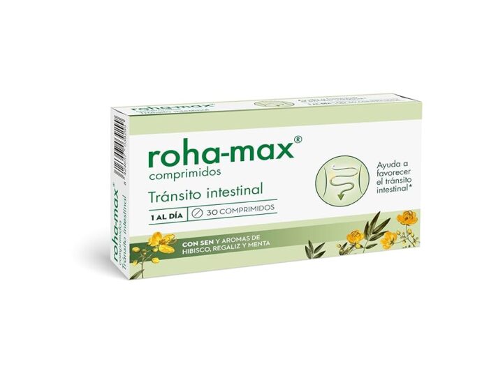 Roha-Max Tránsito Intestinal 30 Comprimidos - Imagen 1