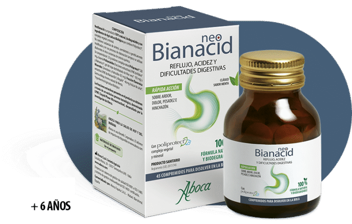 Neo Bianacid 45 Comprimidos Bucodispersables - Imagen 1