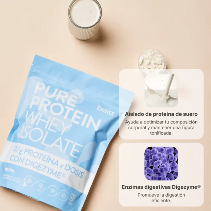 Baïa Pure Protein Whey Neutro 750g - Imagen 4