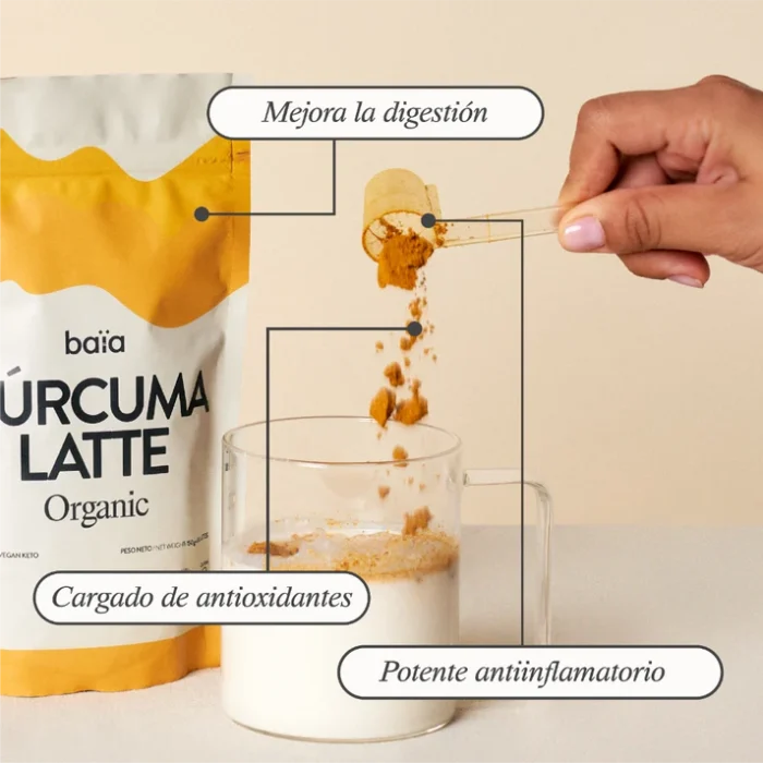 Baïa Cúrcuma Latte 150g - Imagen 1