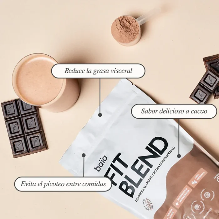 Baïa Fit Blend Cacao 600g - Imagen 1