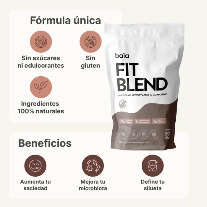 Baïa Fit Blend Cacao 600g - Imagen 2
