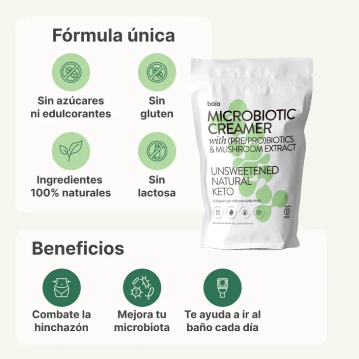 Baïa Microbiotic Creamer 300g - Imagen 2