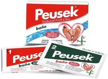 Peusek-bano Peusek Baño Antitranspirante 2 Bolsas de 10g - Imagen 1