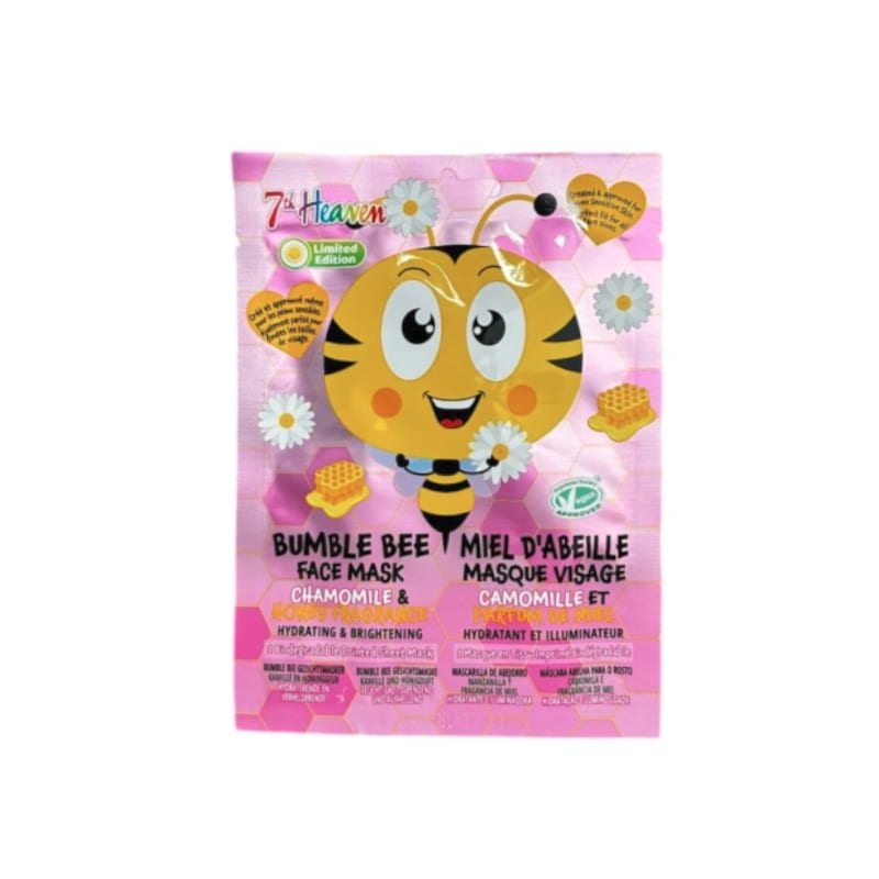 7th-heaven-mascarilla-de-cara-abeja-1-und 7th Heaven Bumble Bee Mascarilla Facial 1 Unidad - Imagen 1