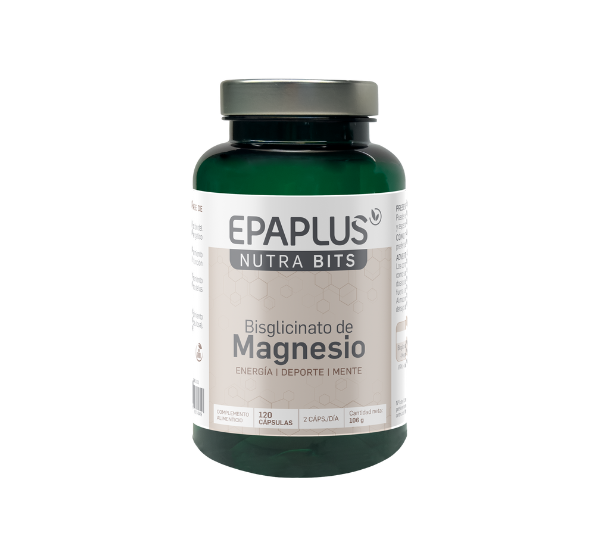 Bisglicinato-de-magnesio-NUTRABITS Epaplus Nutrabits Magnesio 120 Cápsulas - Imagen 1