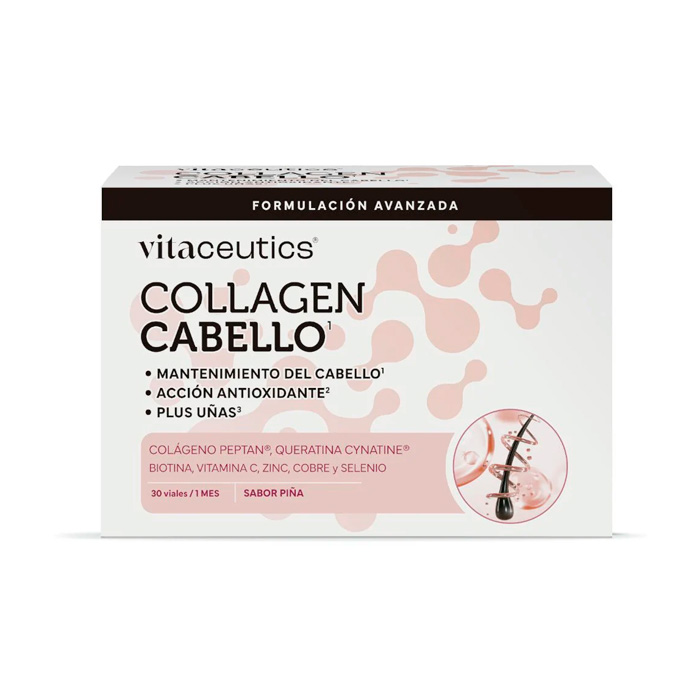 vitaceutics-collagen-cabello-30-viales Vitaceutics Collagen Cabello 30 Viales - Imagen 1