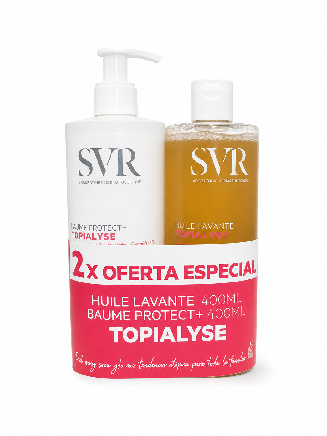 ChatGPT Image 28 ago 2026, 18_20_36 SVR Topialyse Pack Bálsamo Corporal y Aceite Lavante 2x400ml - Imagen 1