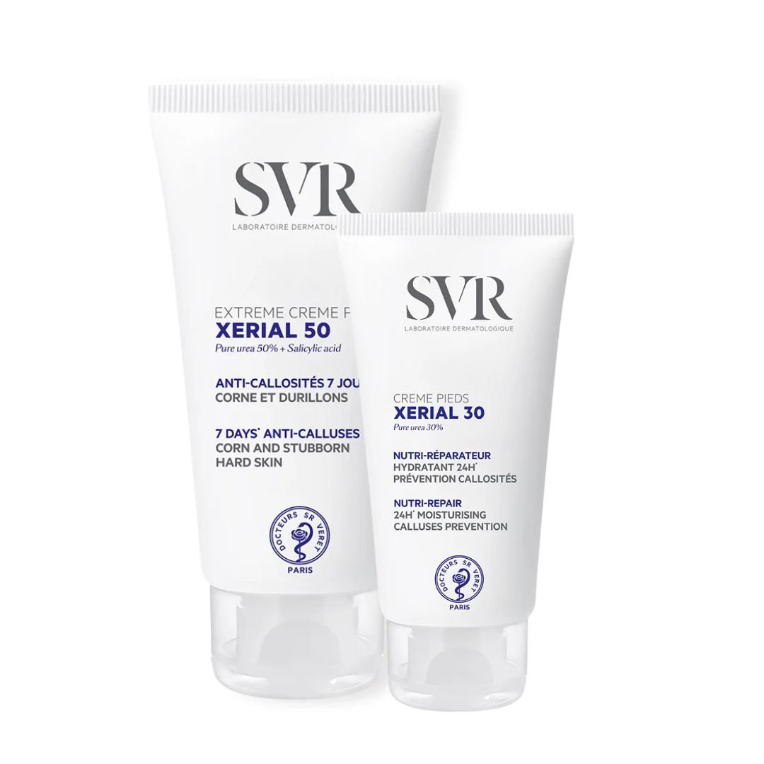 SVR-Xerial-pack-cremes SVR Xerial Pack Xerial 50 Crema de pies + Xerial 30 Regalo - Imagen 1
