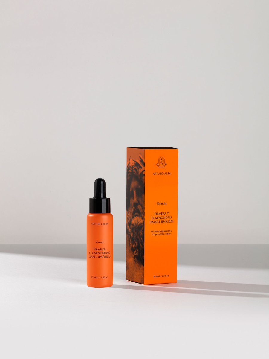 firmeza-luminosidad-dmae-ursolico Arturo Alba Fórmula Firmeza y Luminosidad DMAE Ursólico Serum 30ml - Imagen 1
