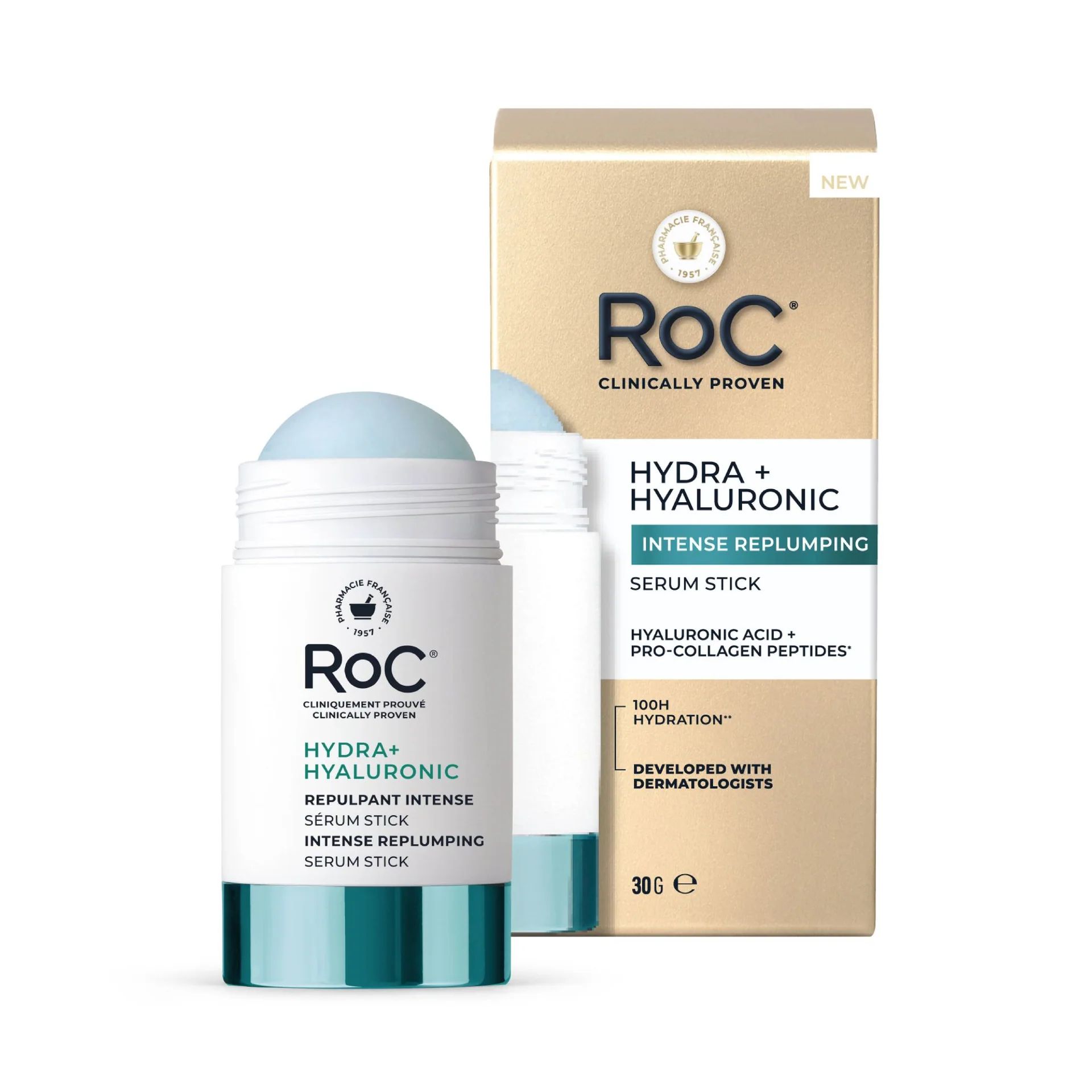 Untitleddesign_1_88afd478-4e56-4e91-930f-7b84d4b6aa65 Roc Hydra + Hyaluronic Serum Stick 30g - Imagen 1
